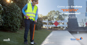 Read more about the article Como um geofone “escuta” um vazamento? Entenda a ciência por trás da detecção acústica.