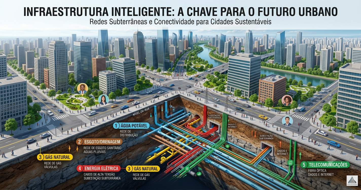 You are currently viewing A infraestrutura invisível que mantém uma cidade funcionando